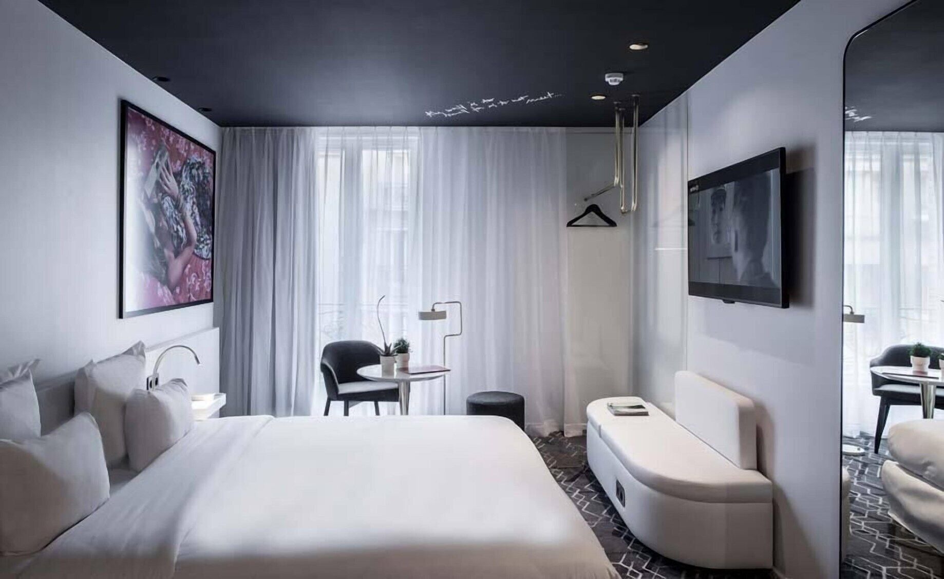 Premium bedding, in-room safe, desk, soundproofing