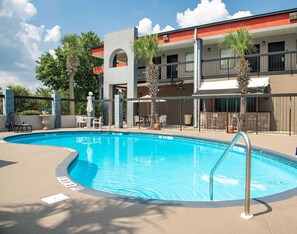 Seasonal outdoor pool