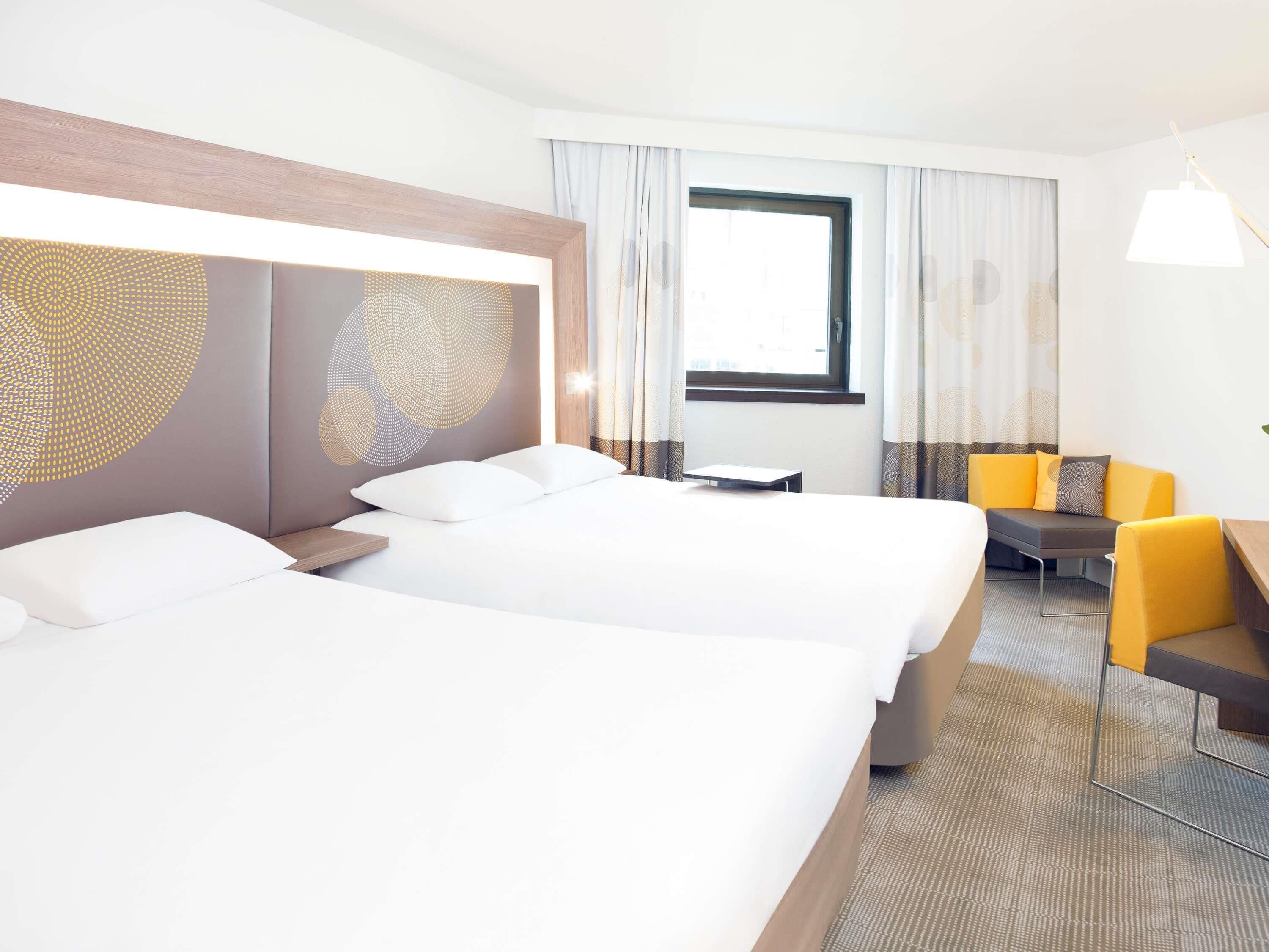 Executive Room, 2 Queen Beds | Minibar, in-room safe, desk, soundproofing