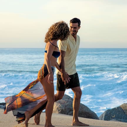 Private beach, sun loungers, beach umbrellas, beach towels