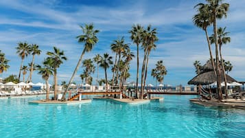 2 outdoor pools, cabanas (surcharge), pool umbrellas