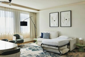 Suite, 1 Bedroom, City View | Living room - Madrid Marriott Hotel Princesa Plaza (Madrid)