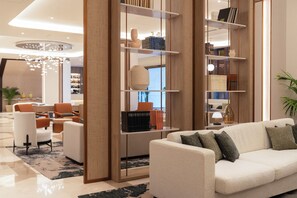 Lobby sitting area