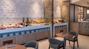 Daily buffet breakfast (EUR 28 per person)