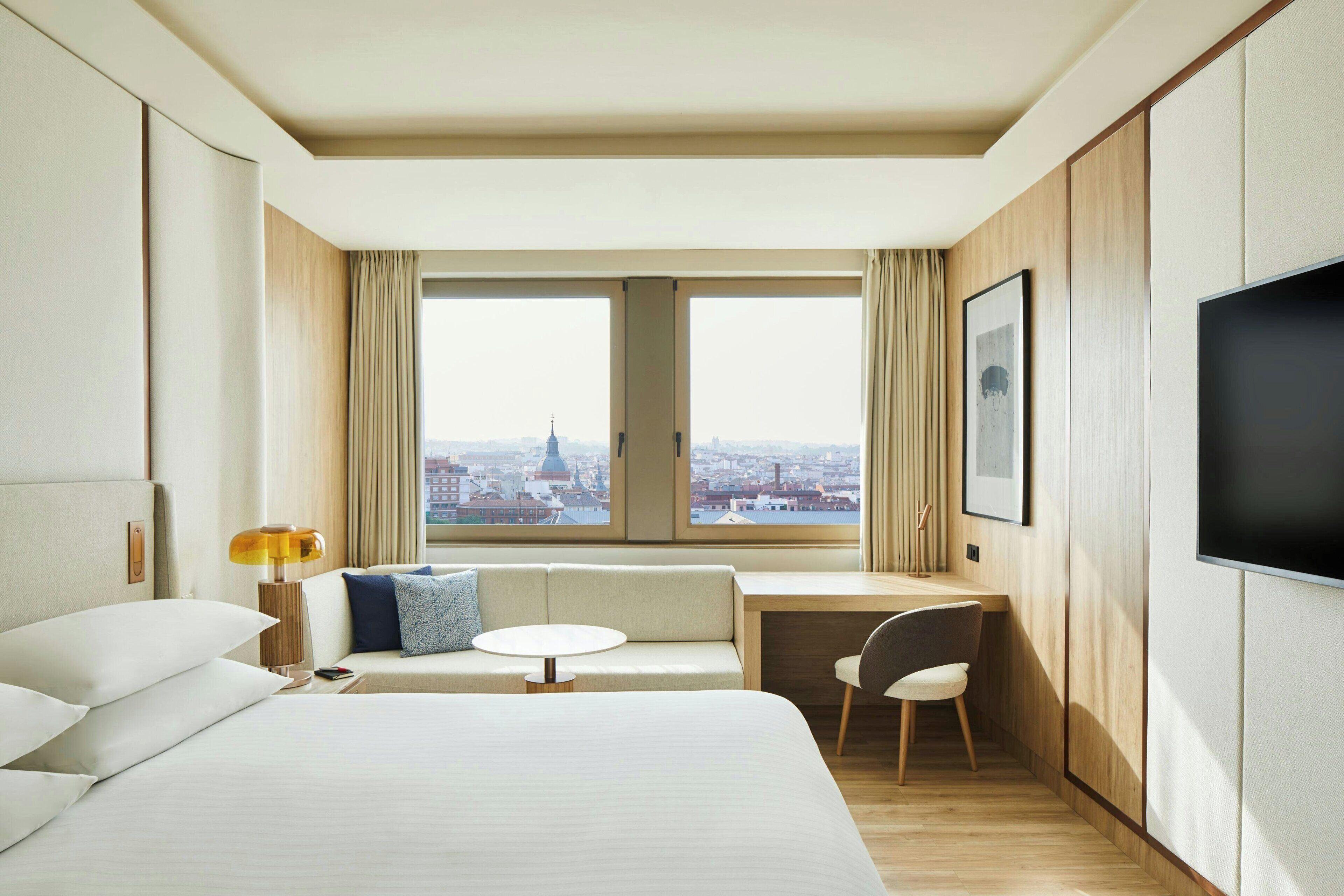 Minibar, in-room safe, desk, laptop workspace