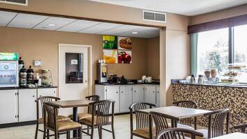 Free buffet breakfast