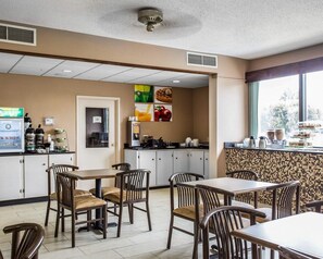 Free buffet breakfast