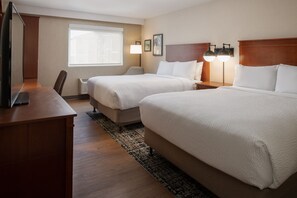 Premium bedding, pillow-top beds, in-room safe, desk