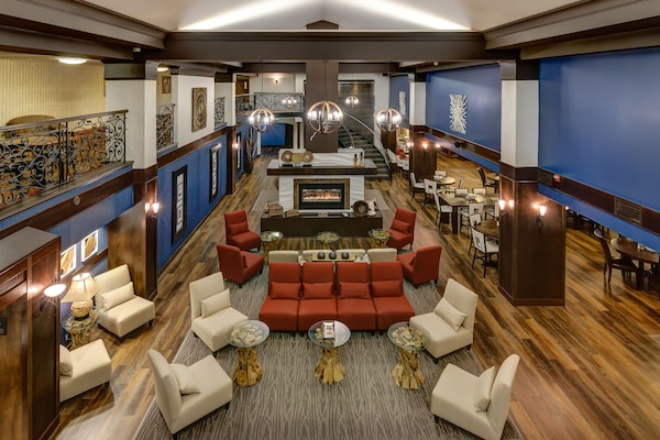 Sala de estar en el lobby