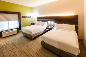 Standard Room, 2 Queen Beds | In-room safe, desk, iron/ironing board, free cribs/infant beds
