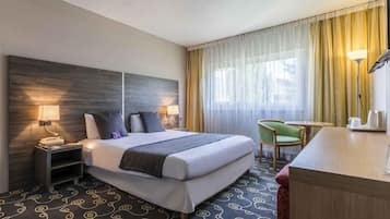 Literie de qualité supérieure, coffres-forts dans les chambres, bureau