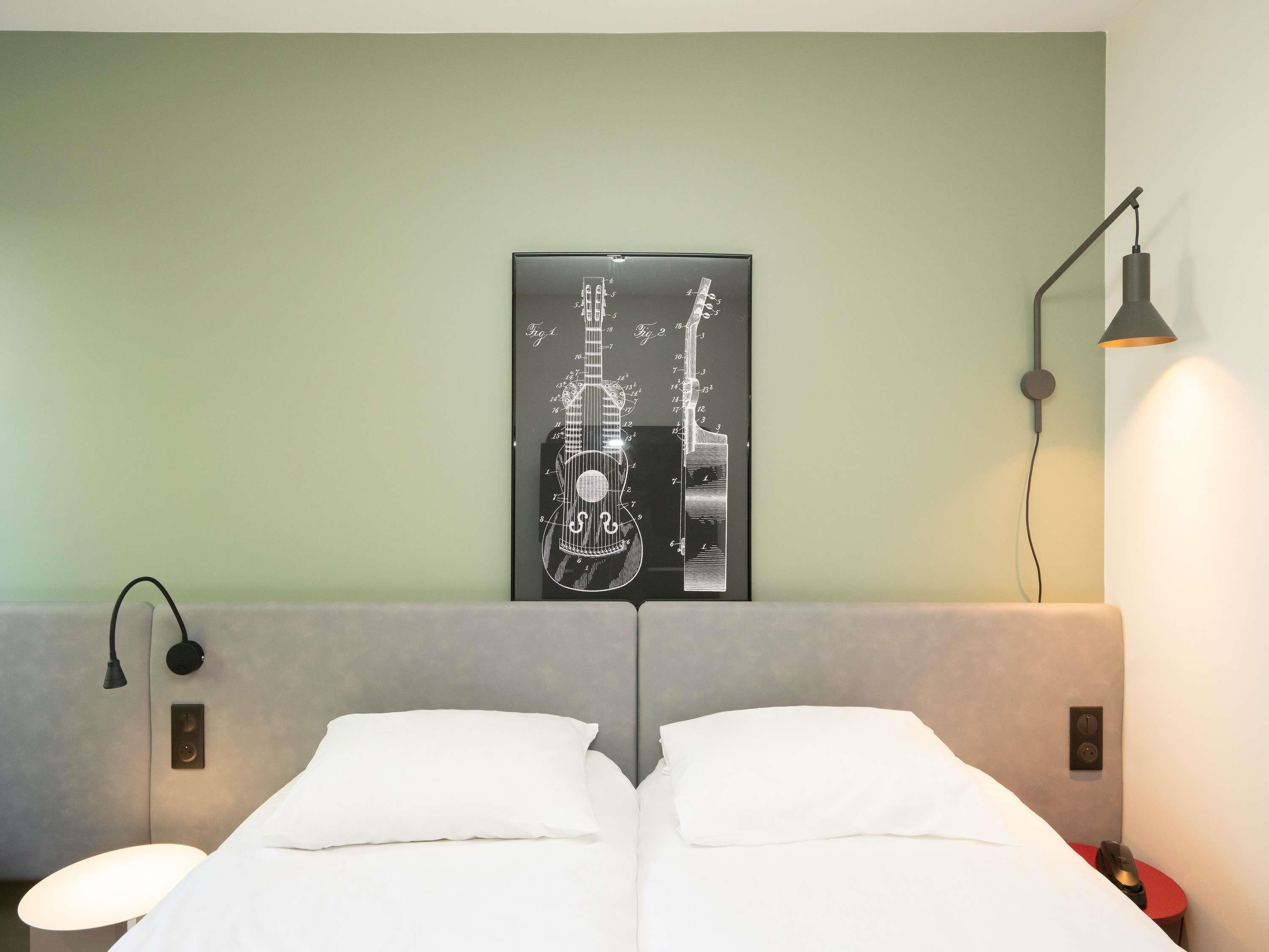 premium bedding, individually furnished, desk, blackout curtains