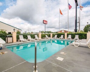 Seasonal outdoor pool - Econo Lodge Troy (Troy)