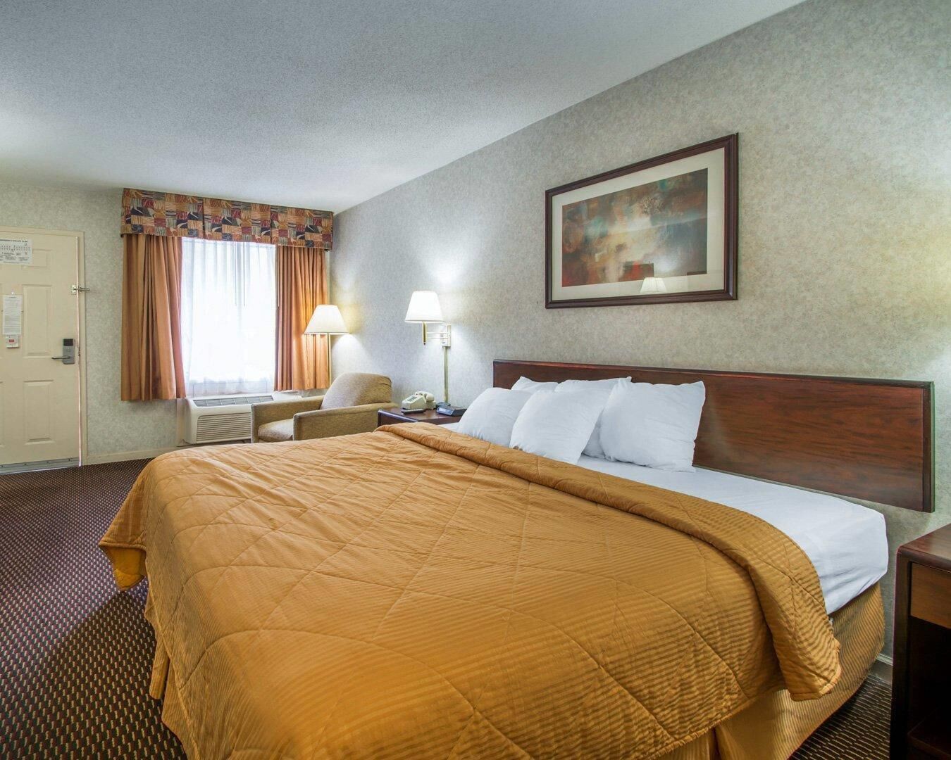 Standard Room, 1 King Bed, Non Smoking | In-room safe, desk, iron/ironing board, rollaway beds