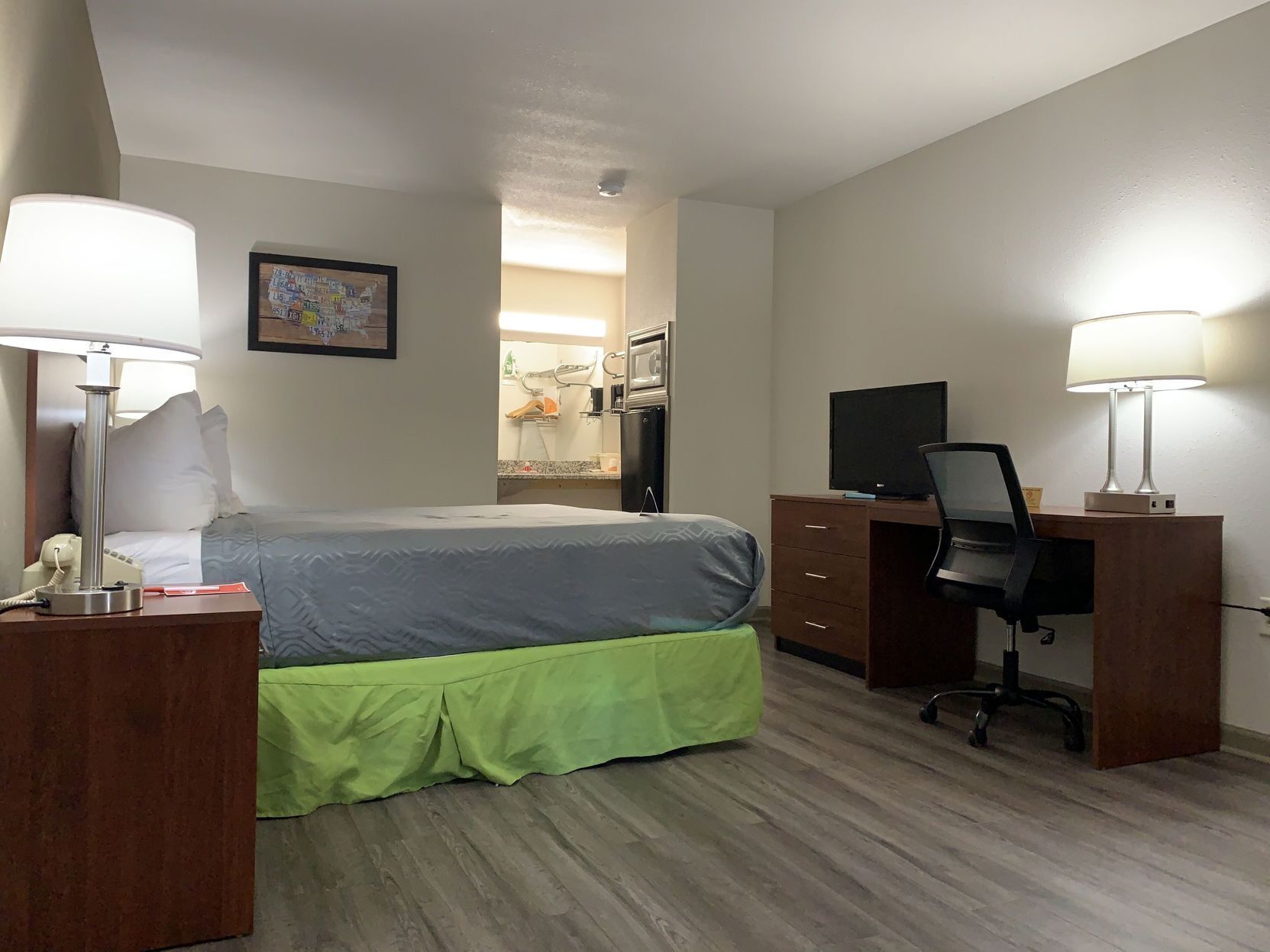 In-room safe, desk, iron/ironing board, rollaway beds