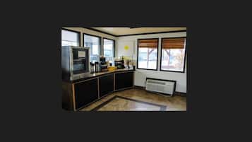 Free daily on-the-go breakfast