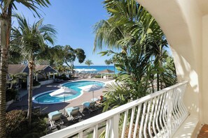 Junior Suite Pool View, Junior Suite | Pool | 3 outdoor pools, pool umbrellas, sun loungers