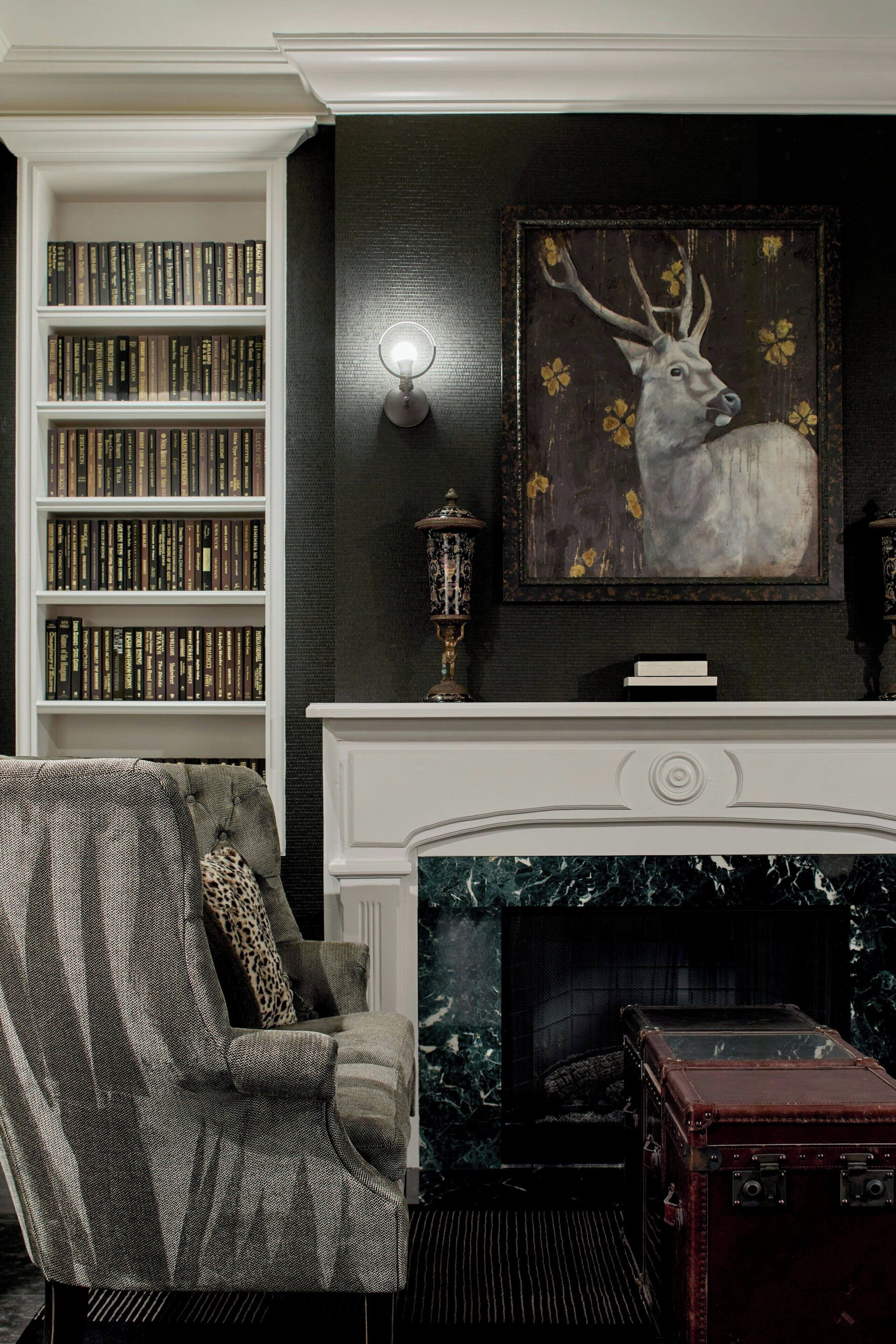 46-inch flat-screen tv with cable channels, tv