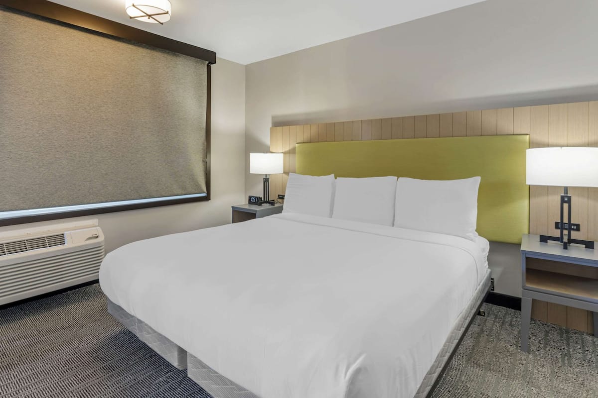 Room, 1 King Bed, Accessible, Non Smoking | 1 bedroom, free WiFi, bed sheets