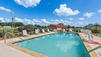 Seasonal outdoor pool