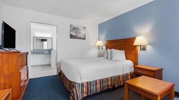 In-room safe, desk, laptop workspace, iron/ironing board