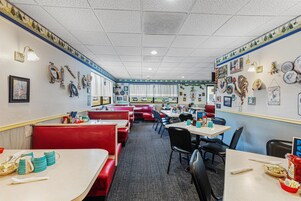 Free daily full breakfast