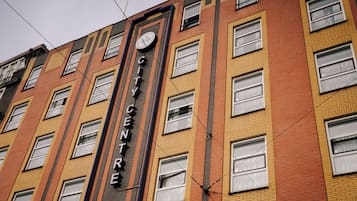 Voorkant van accommodatie