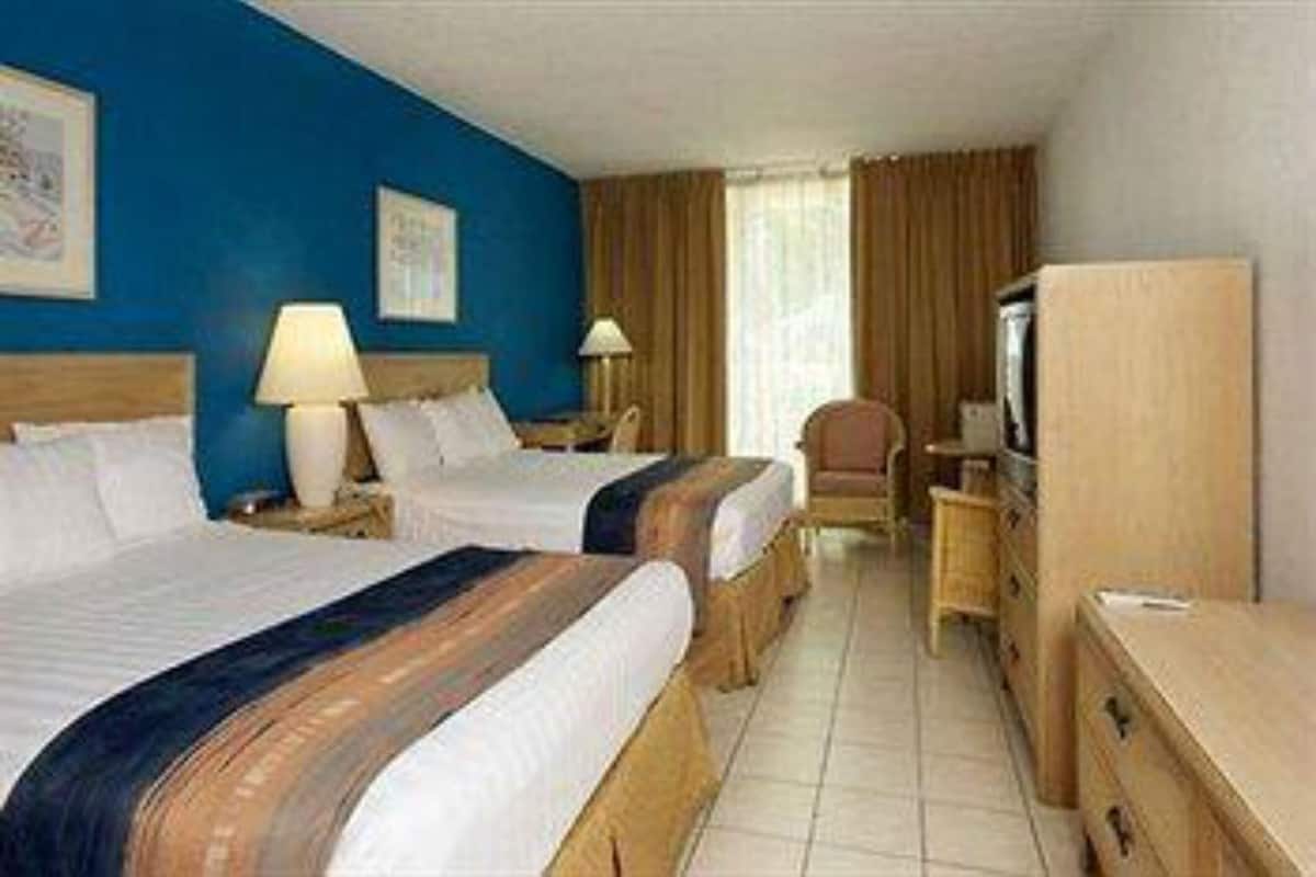 In-room safe, desk, blackout curtains, iron/ironing board