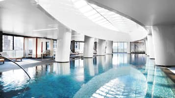 Indoor pool, open 6:00 AM to 10:00 PM, cabanas (surcharge)
