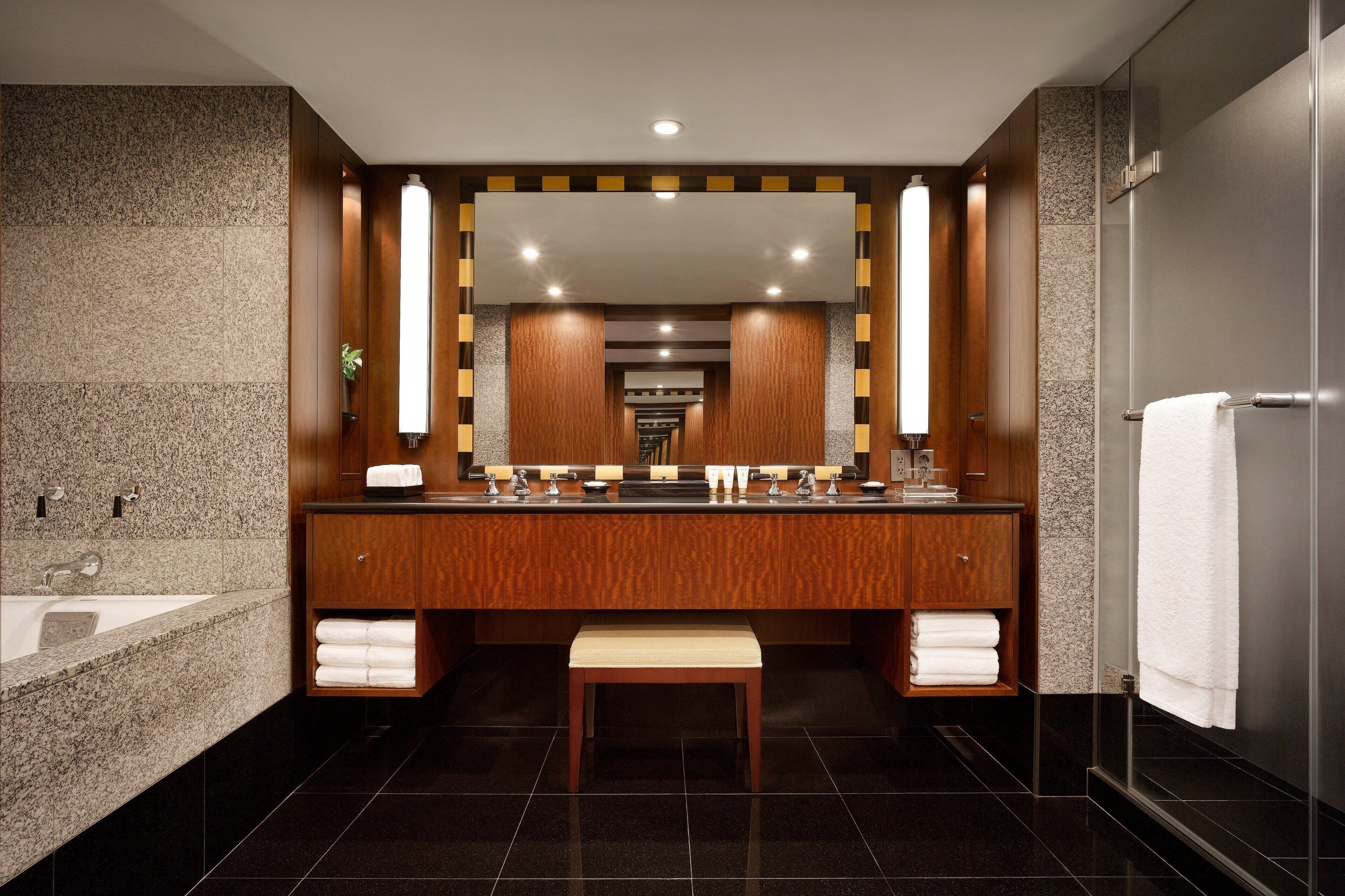 royal suite, 2 bedrooms, non smoking, city view | bathroom | separate bathtub and shower, deep-soaking bathtub, hair dryer, bathrobes