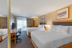 Caja de seguridad en la habitación y cortinas blackout 