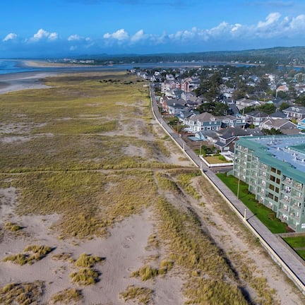 On the beach, beach towels