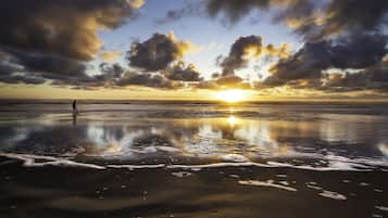 Aan het strand, strandlakens