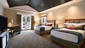 Egyptian cotton sheets, premium bedding, pillowtop beds, in-room safe