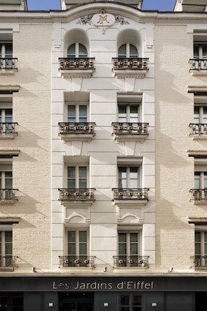 Façade de l’hébergement