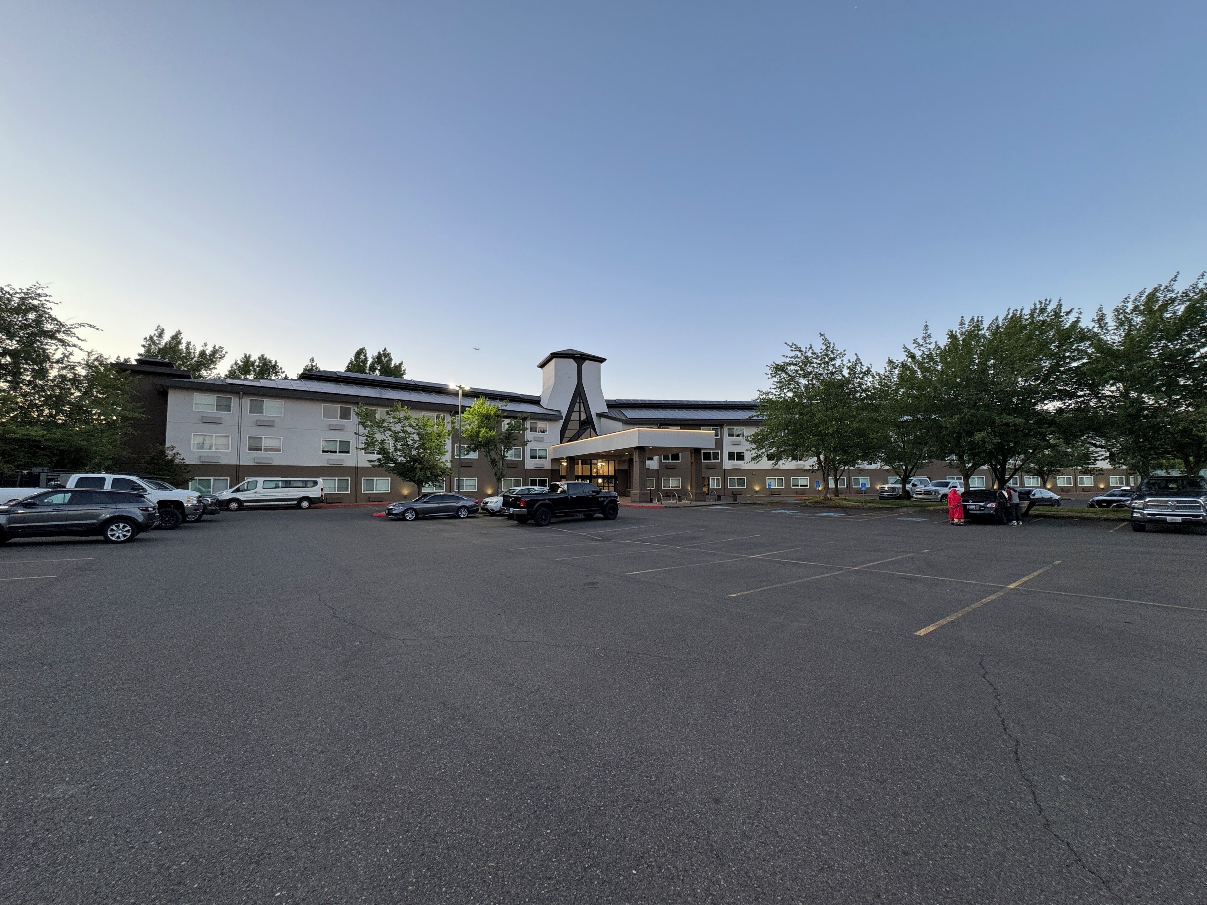 front of property – evening/night