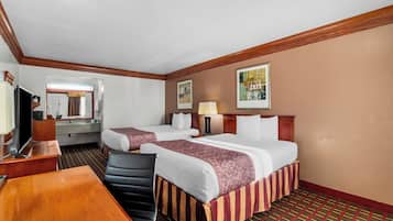 Room, 2 Katil Ratu (Queen), Non Smoking | Peralatan tempat tidur premium, seterika/papan seterika, Wi-fi percuma