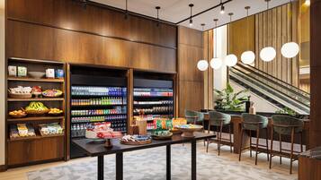 Daily to-go breakfast for a fee