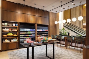 Daily to-go breakfast for a fee