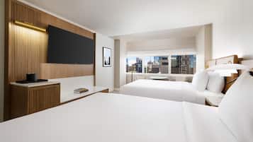 Ropa de cama de alta calidad, edredón y camas con pillow-top