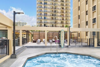 Unclassified image, 5 of 73, button at Aston Waikiki Beach Tower
