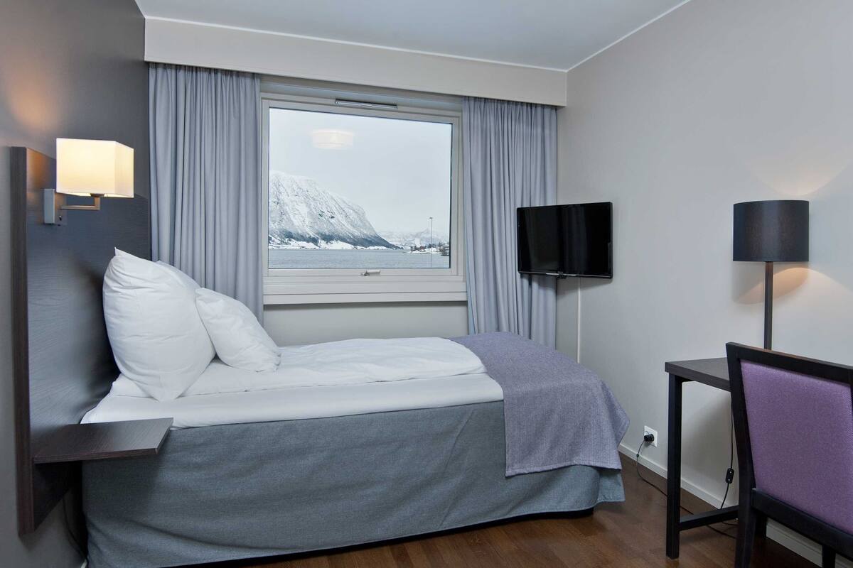 1 habitación, escritorio y espacio para trabajar con laptop