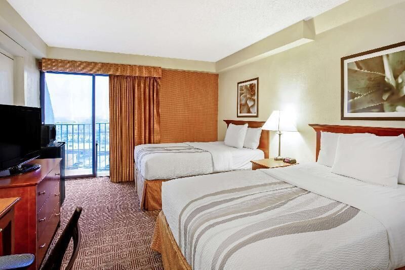 Premium bedding, desk, blackout curtains, iron/ironing board