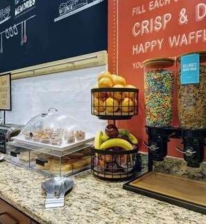 Free daily continental breakfast