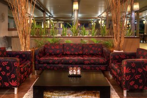 Sitzecke in der Lobby