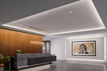 Hotel entrance and lobby at C. Baldwin, Curio Collection by Hilton