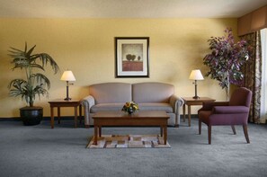 Pillow-top beds, desk, blackout curtains, iron/ironing board