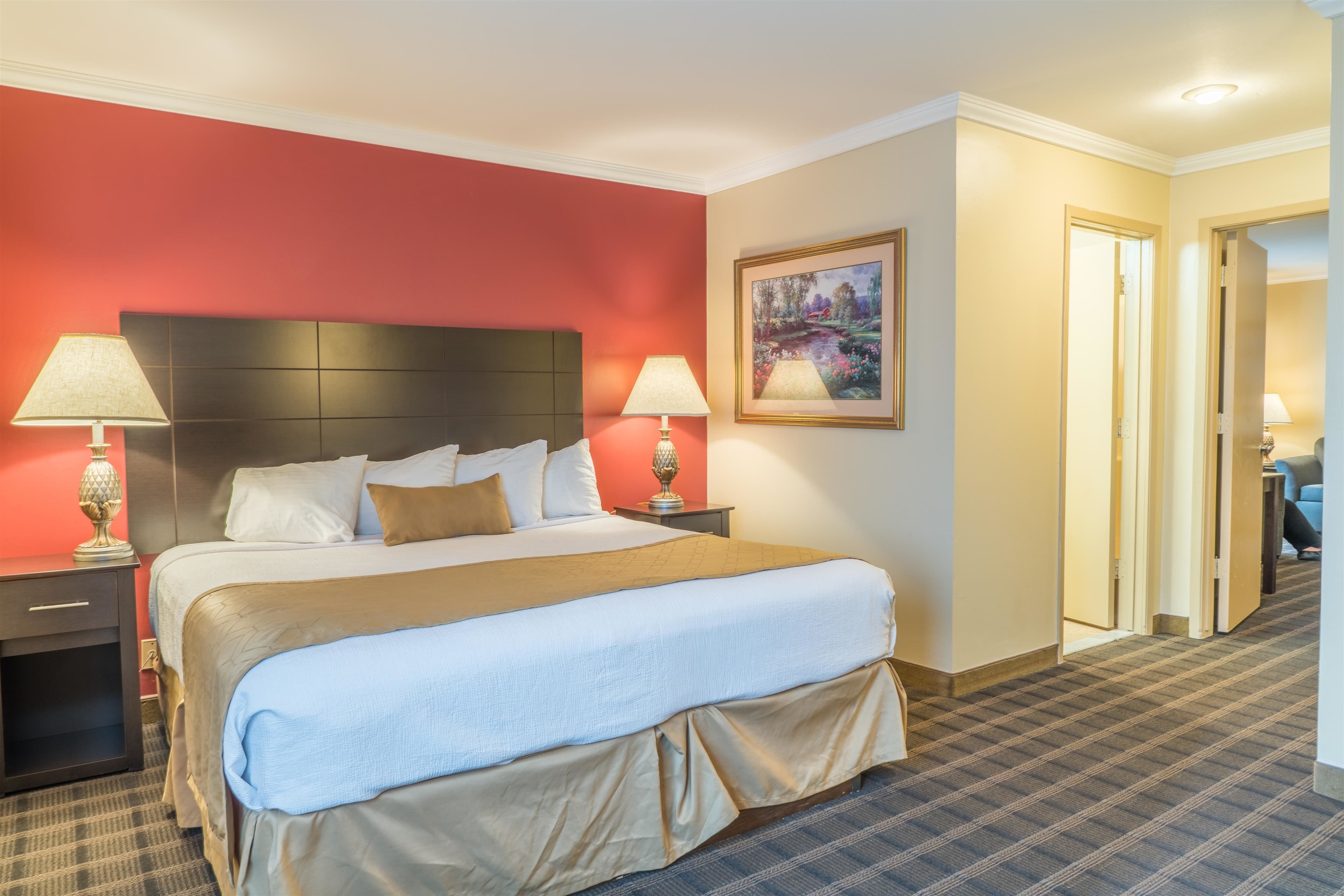 desk, laptop workspace, iron/ironing board, free cots/infant beds