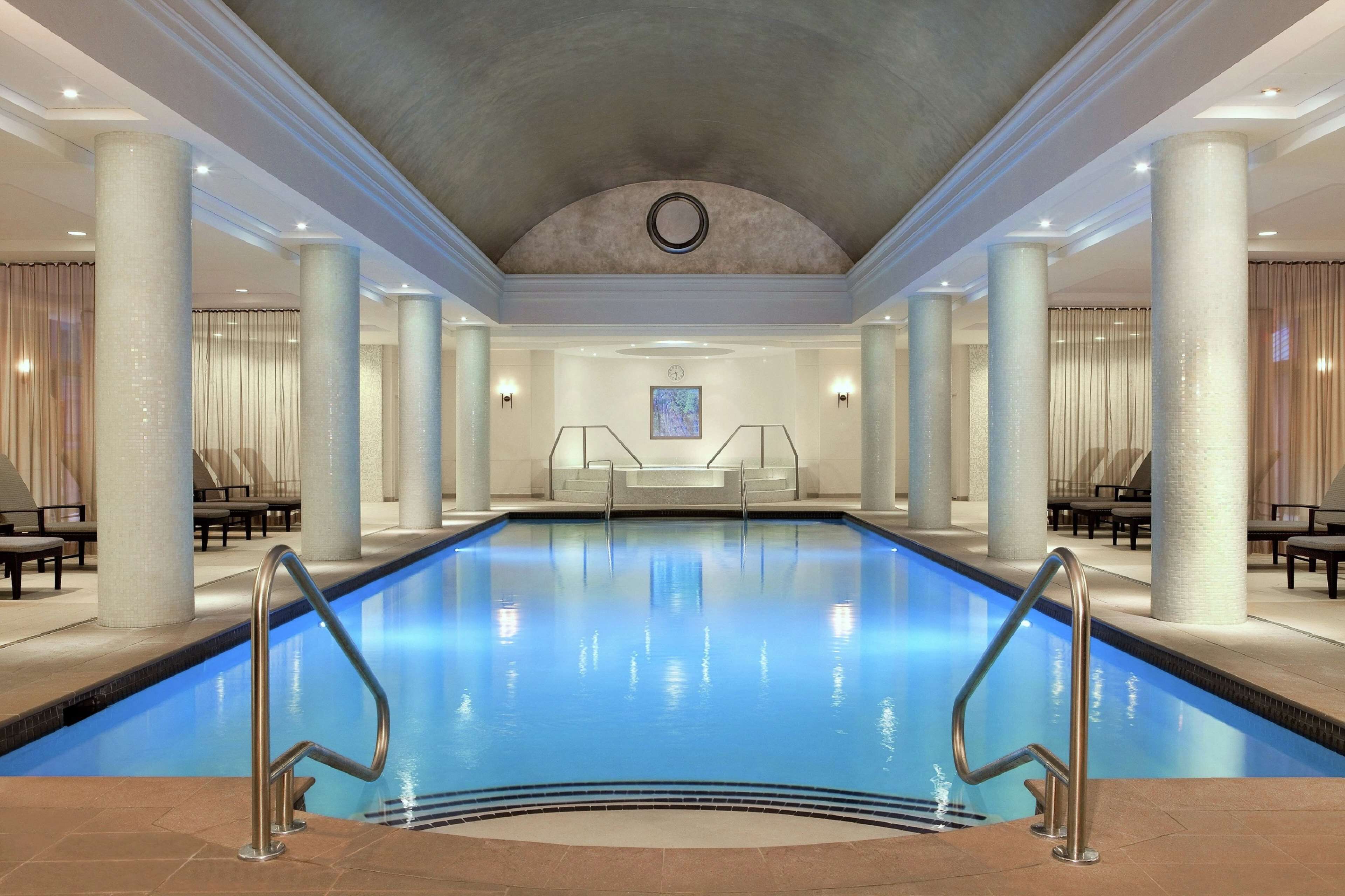 Indoor pool, seasonal outdoor pool