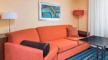 Suite Exécutive, 1 trÚs grand lit et 1 canapé-lit | Coin séjour